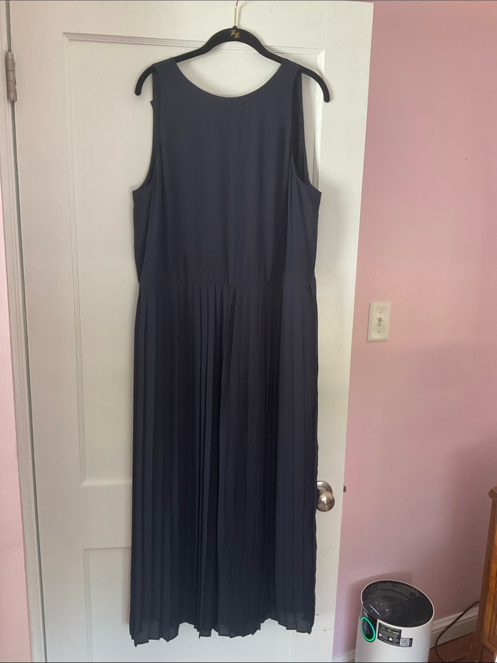 Ann Taylor Elegant Navy Jumpsuit